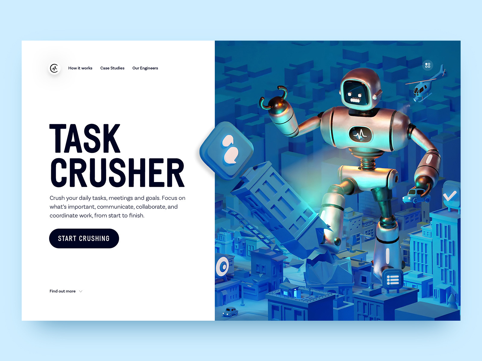 Task Crusher alternative design