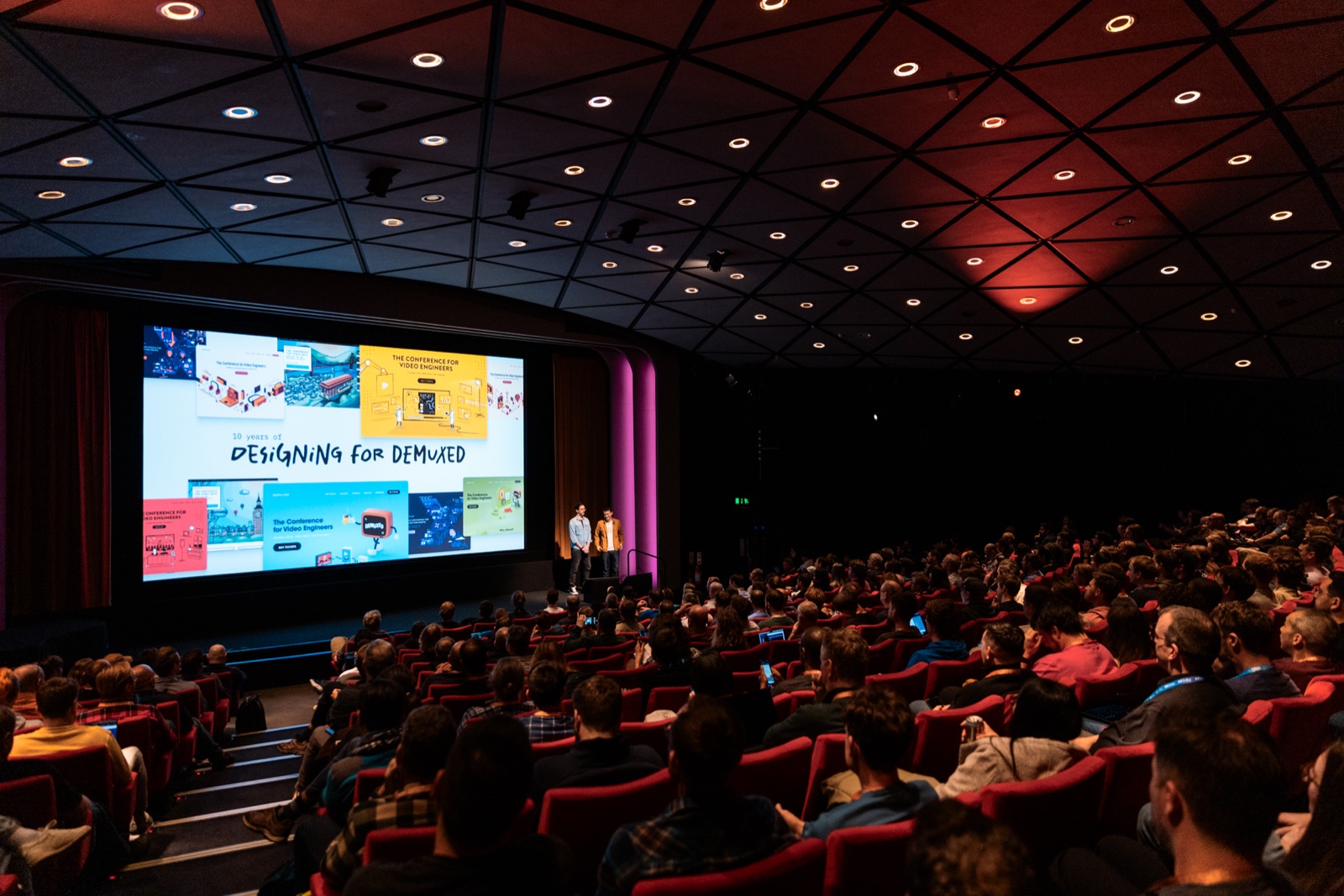 Giving the design talk at the British Film Institute