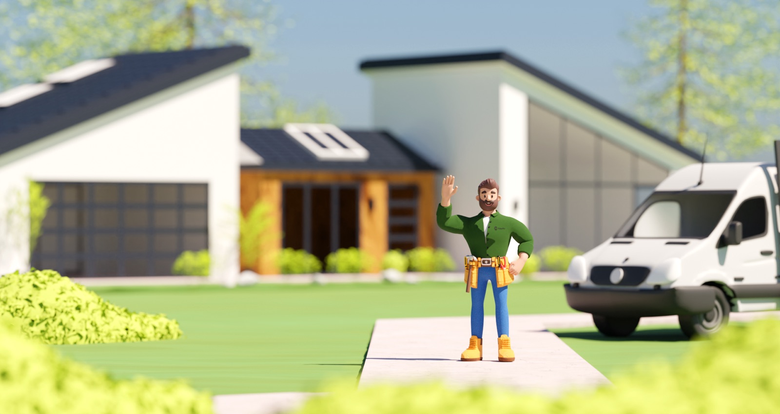 FitterPal 3d scene