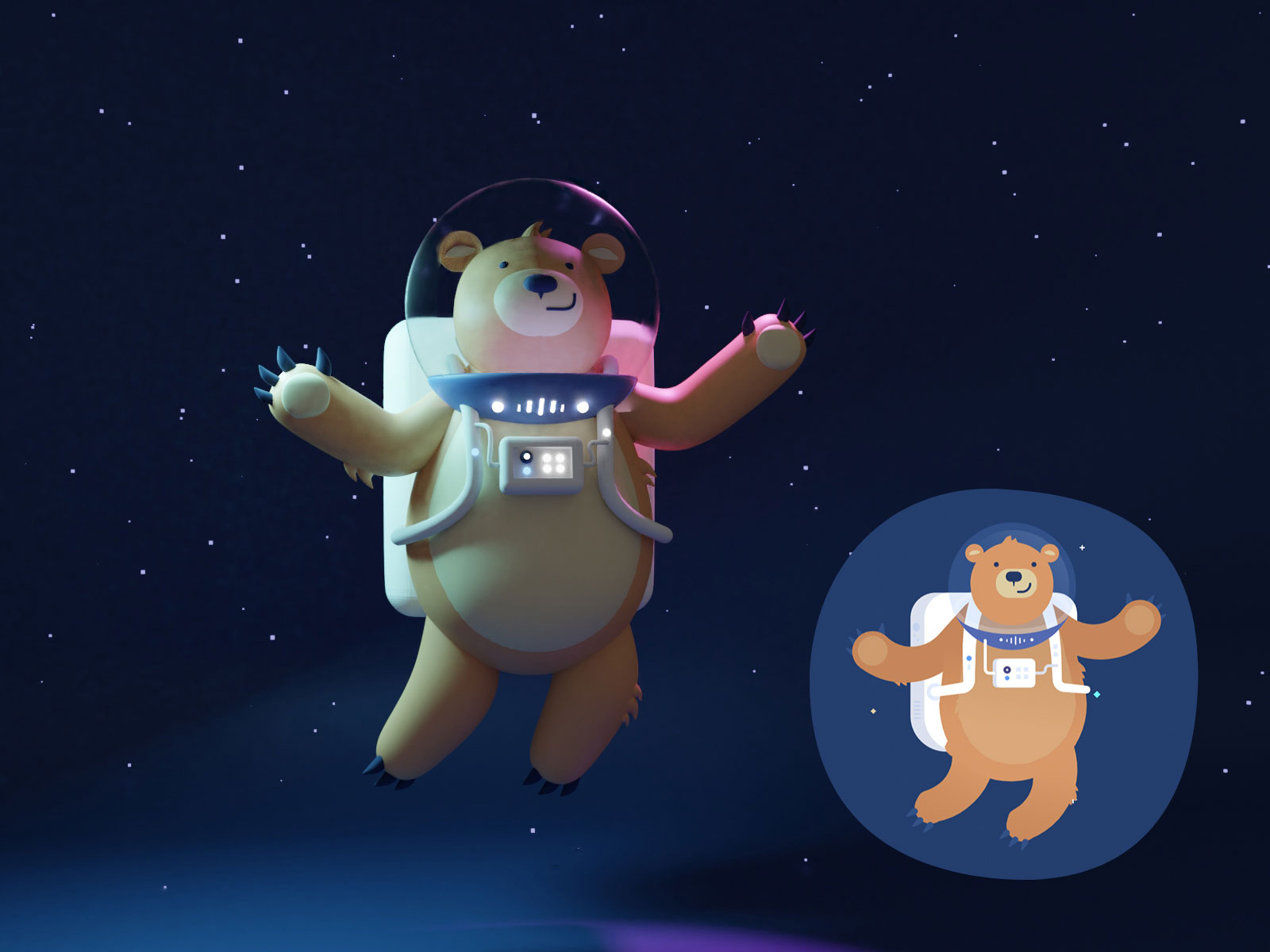 Interseller Spacebear 3d