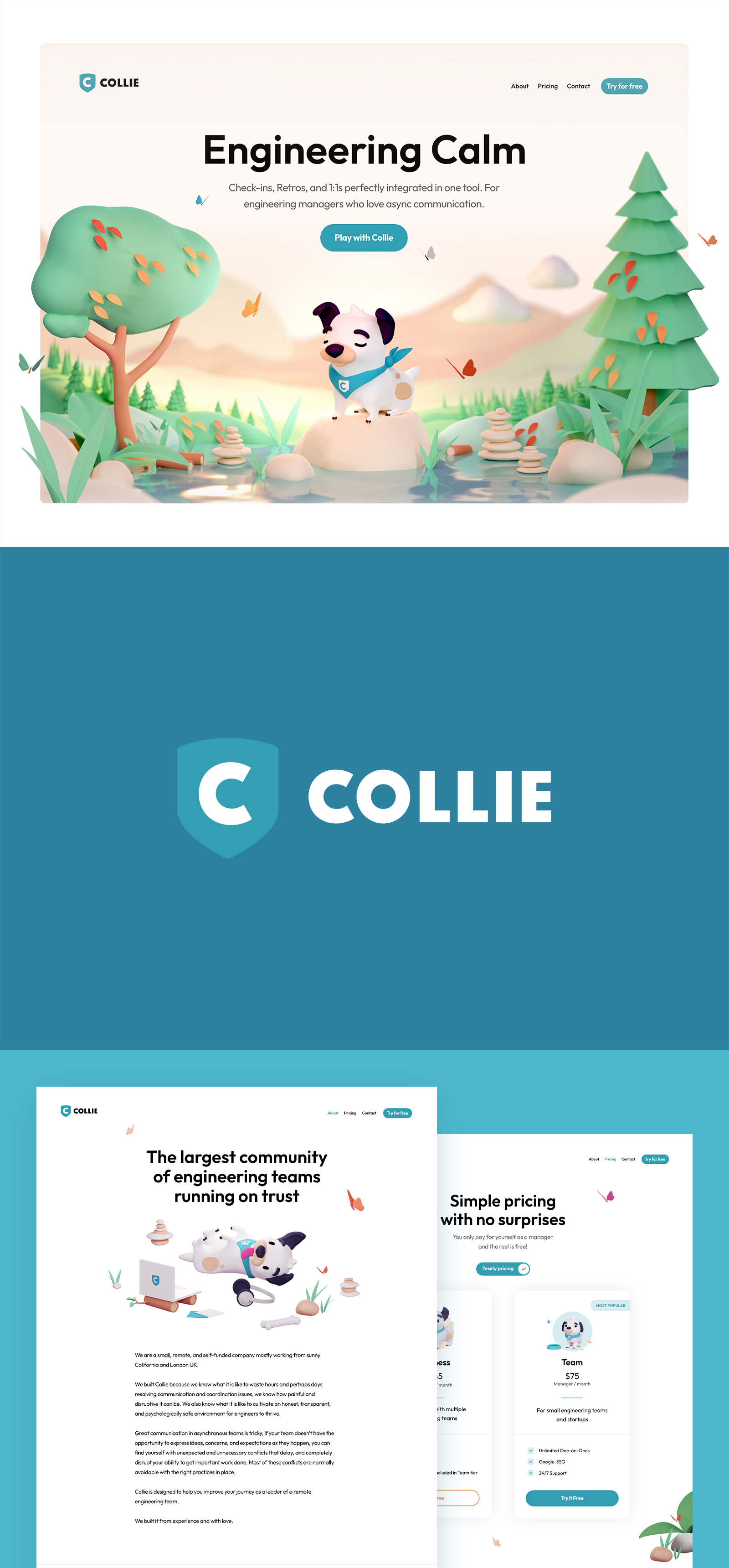 Collie website hero