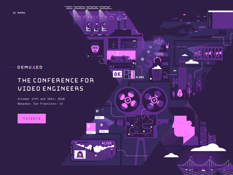 Demuxed 2016 conference website